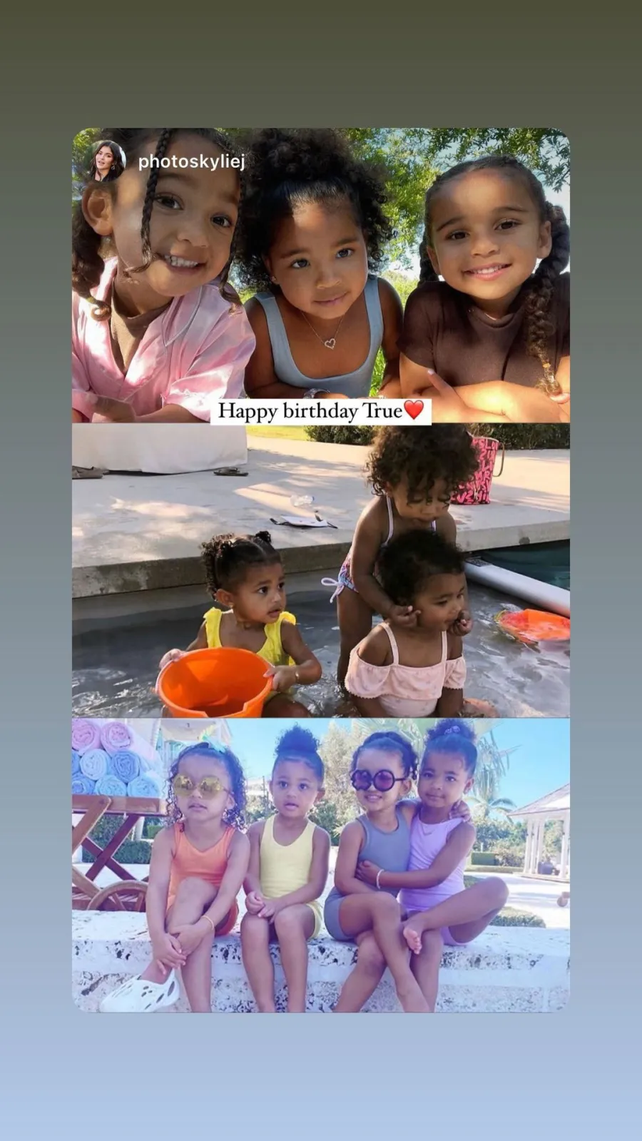 Khloe Kardashians Family Members Wish Her Daughter True a Happy 4th Birthday