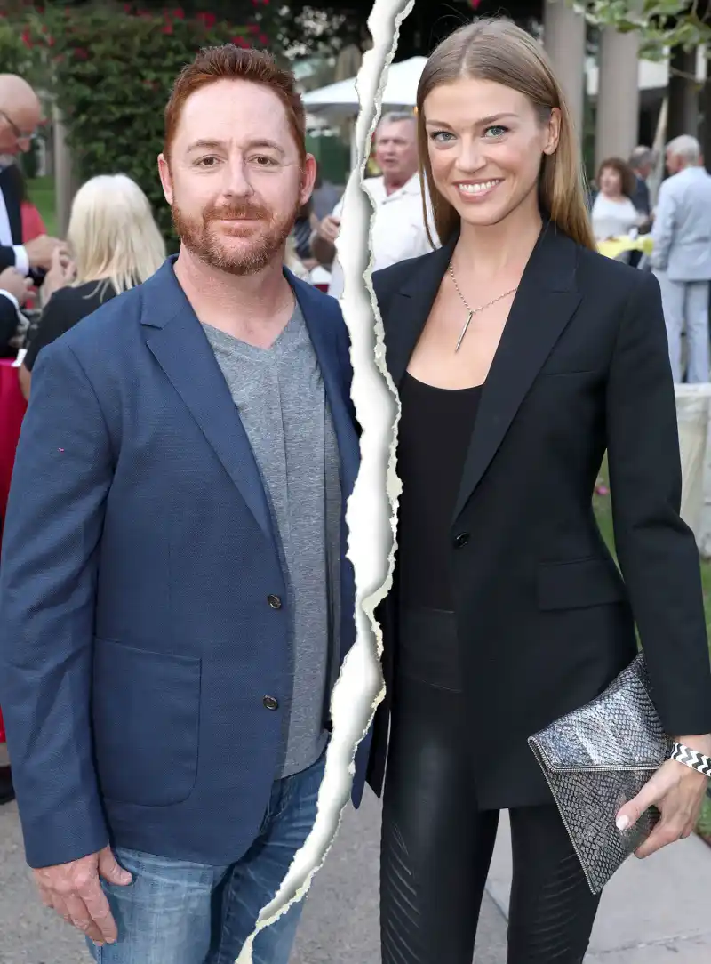 Scott Grimes and Adrianne Palicki Split 2022 Tear