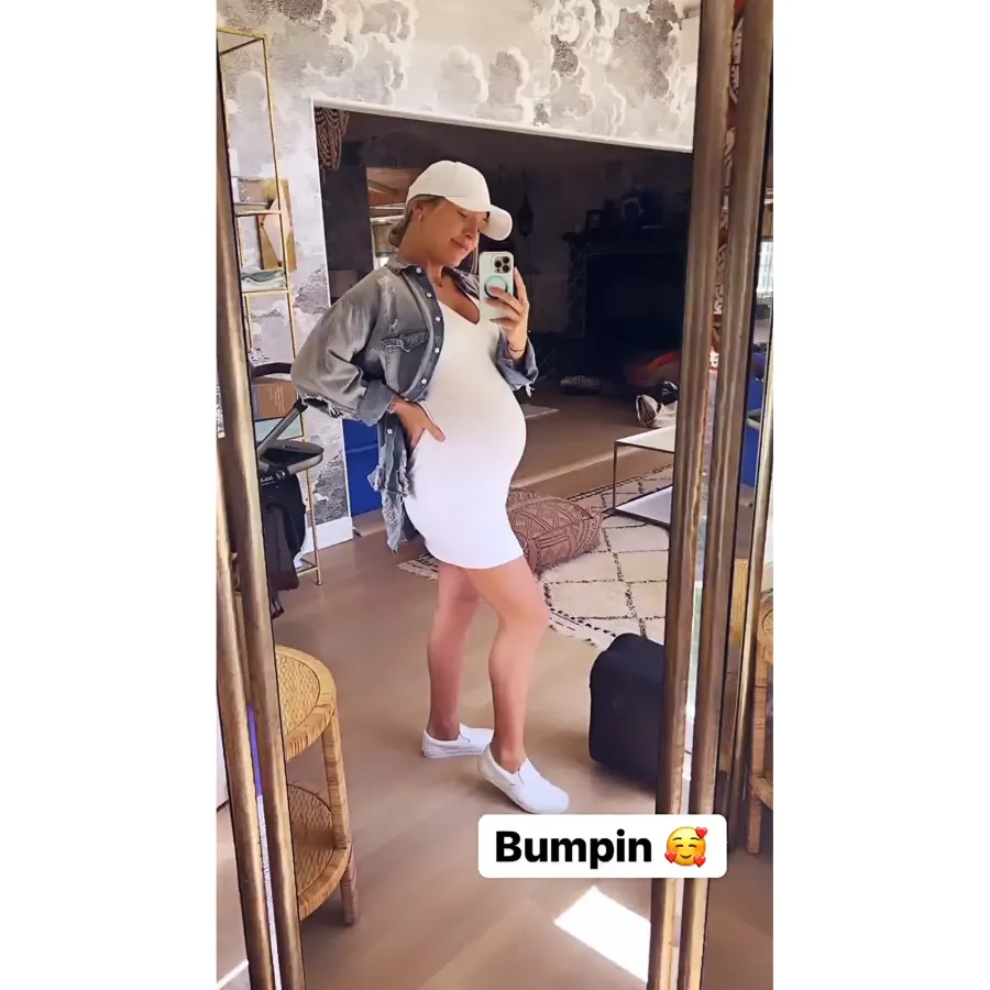 ‘Bumpin’! Sharna Burgess Shows Off Her Pregnancy Progress