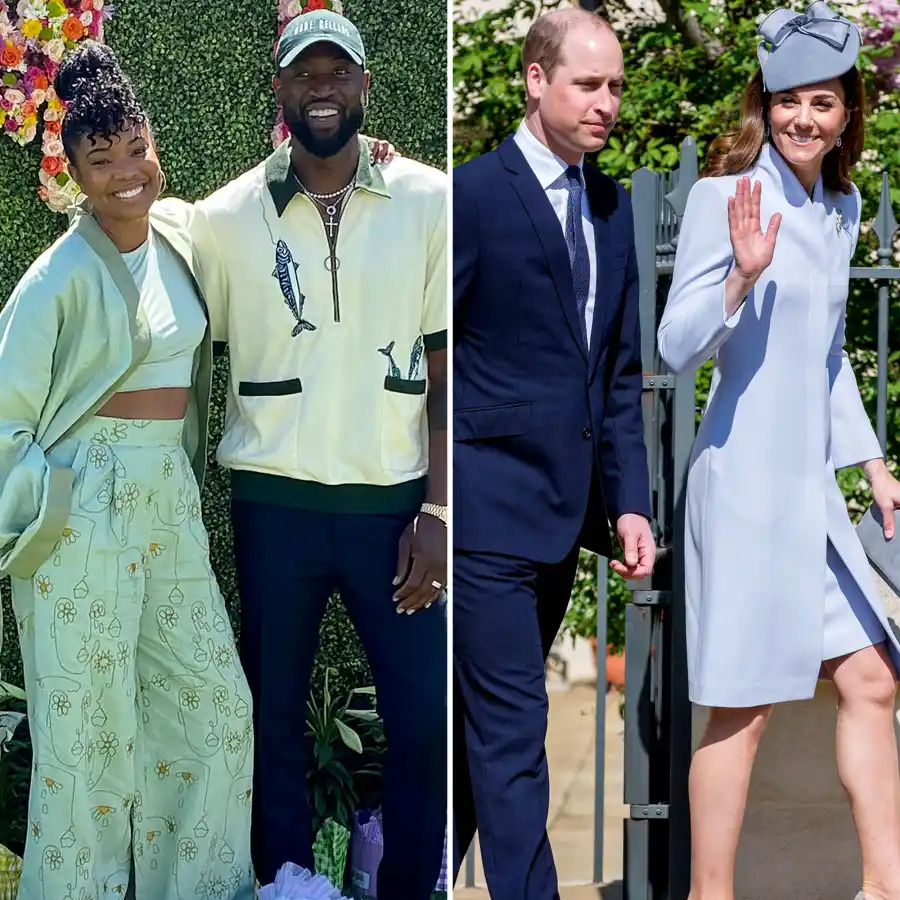 So Hoppy! How Celebrity Couples Have Celebrated Easter