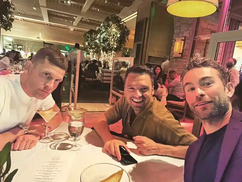 Spotted! Gossip Girl's Chace Crawford and Sebastian Stan Have Reunion