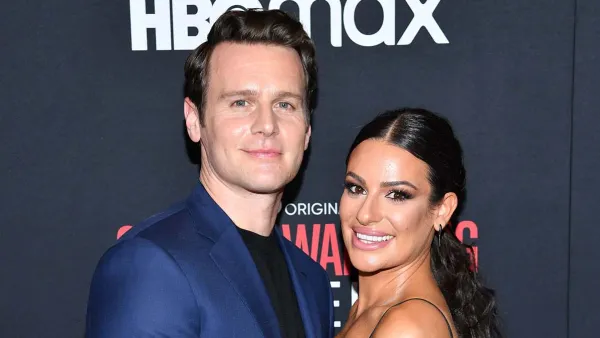 TMI Lea Michele Gave Jonathan Groff Very Explicit Female Anatomy Lesson