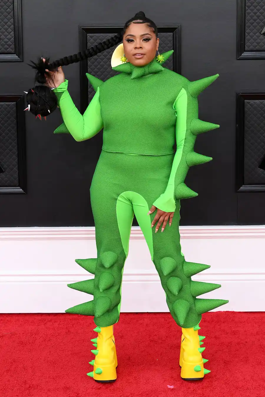 Tayla Parx Red Carpet Arrival Grammys 2022