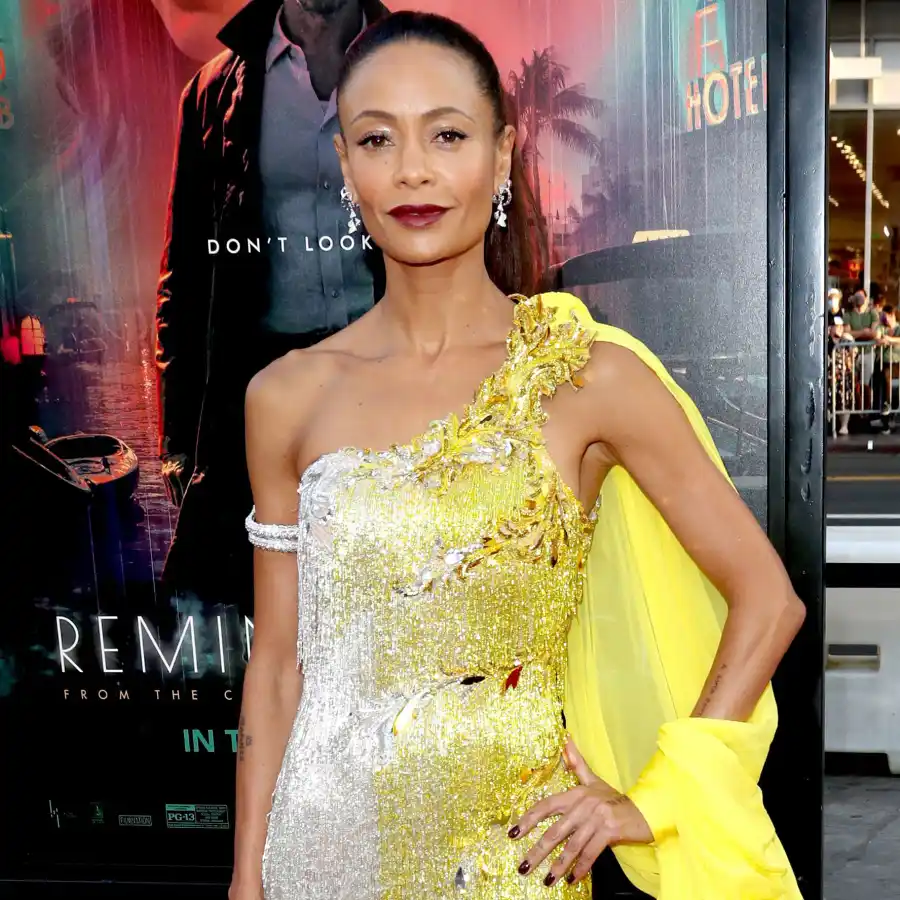 Thandiwe Newton Kisses Lonr Amid Ol Parker Split Rumors Magic Mike Exit