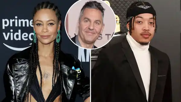 Thandiwe Newton Kisses Lonr Amid Ol Parker Split Rumors Magic Mike Exit