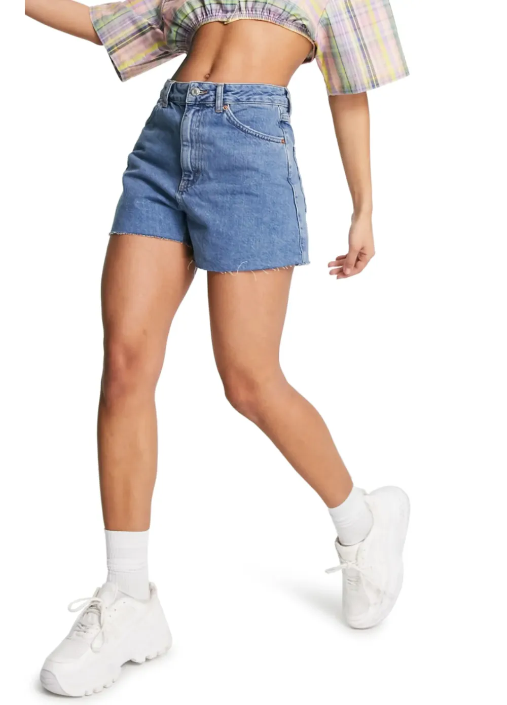 Topshop A-Line Mom Shorts