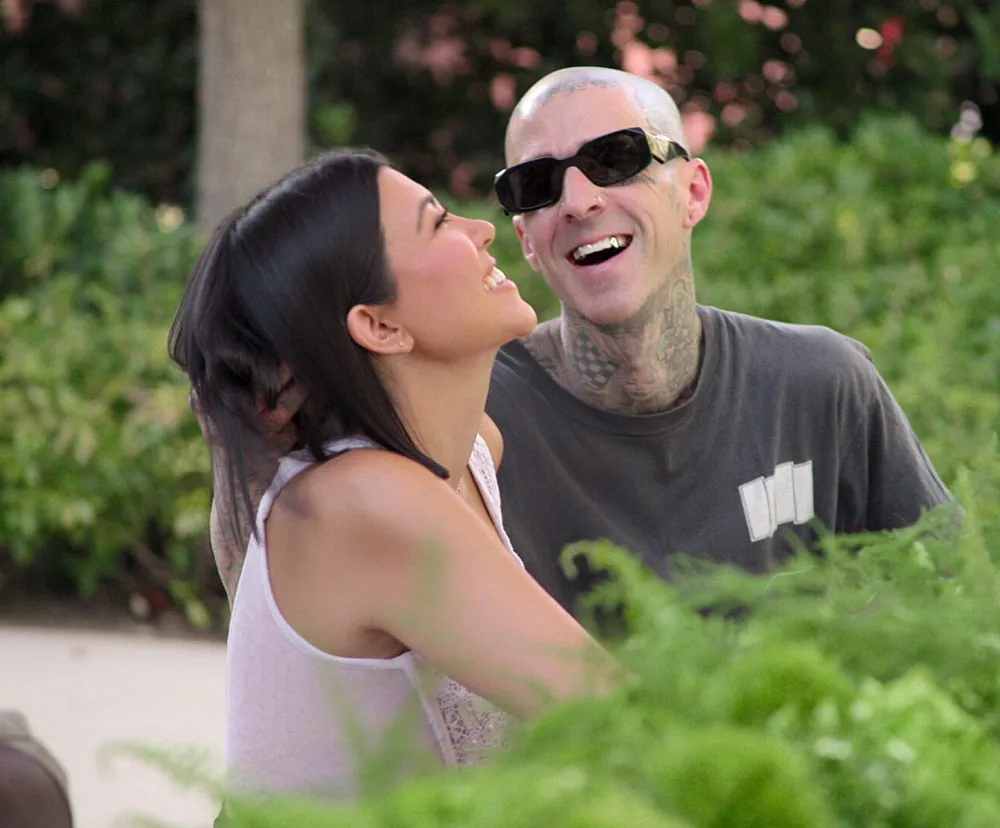 Was Kourtney Kardashian and Travis Barker Practice Wedding Ceremony Filmed 02