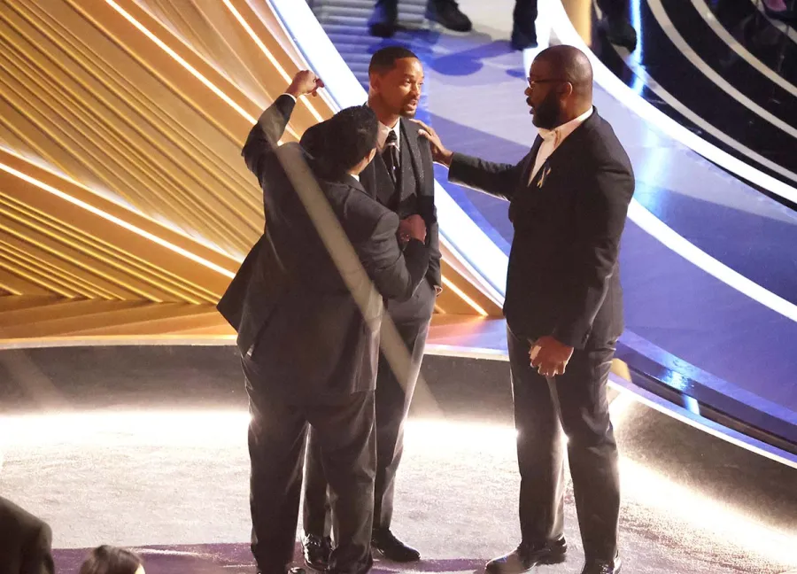Will Smiths Inner Circle Meet People By His Side After Oscars Slap
