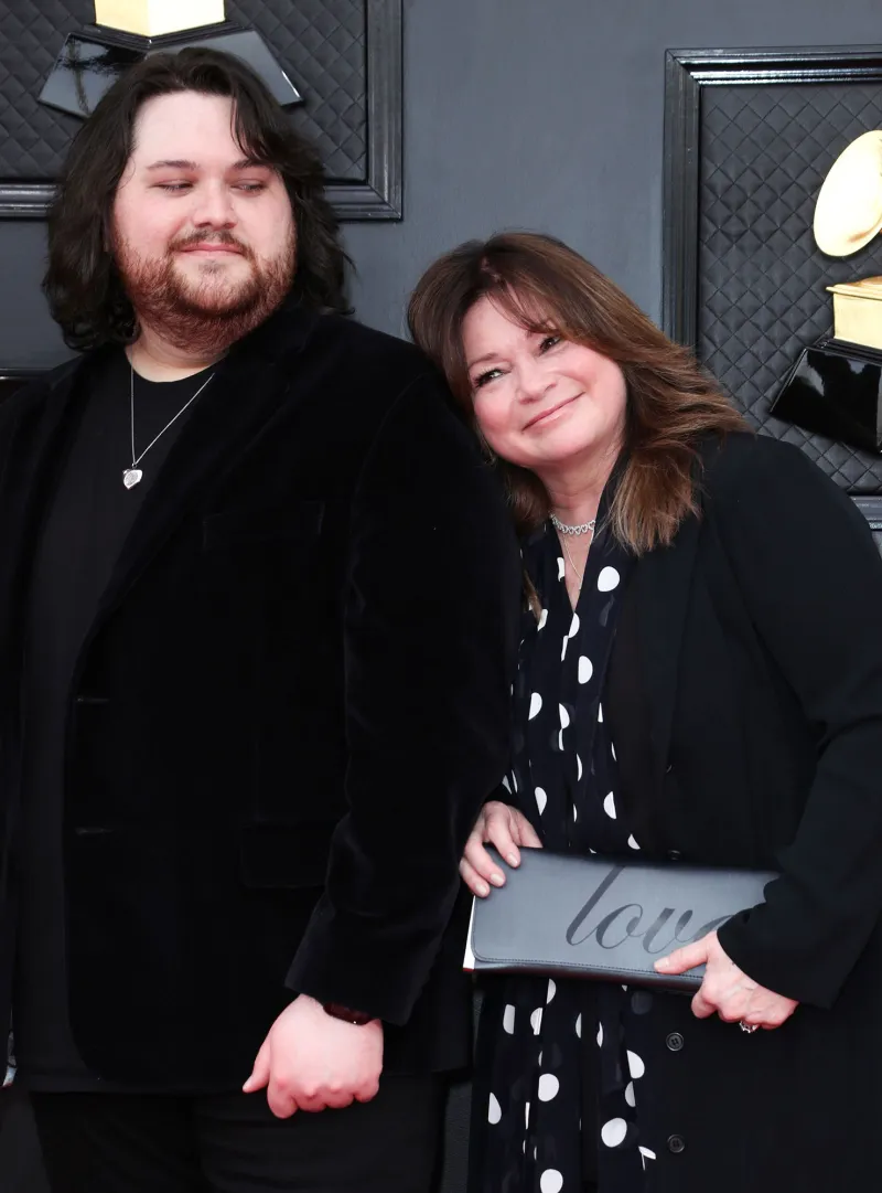 Wolfgang-with-Valerie-Bertinelli-Celebrities-Bringing-Family-Members-to-Grammys-2022