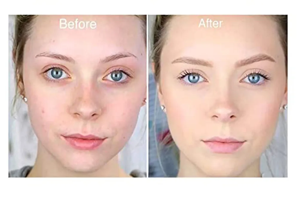 before & after BB cream