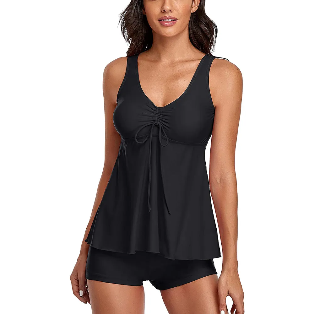 best-swimsuits-with-full-coverage-bottoms-tankini-shorts