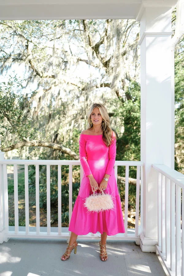 Cameran Eubanks pink dress