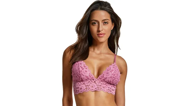 hot pink bralette
