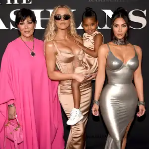 Khloe Kardashian Defends Holding 3-Year-Old Daughter True at ‘The Kardashians’ Premiere: Photos