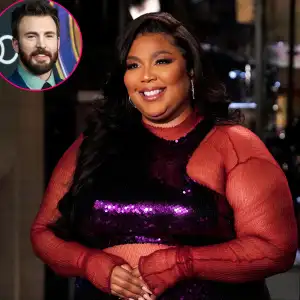Lizzo Addresses Chris Evans Dating Speculation on 'Saturday Night Live': 'It's Called Manifesting'