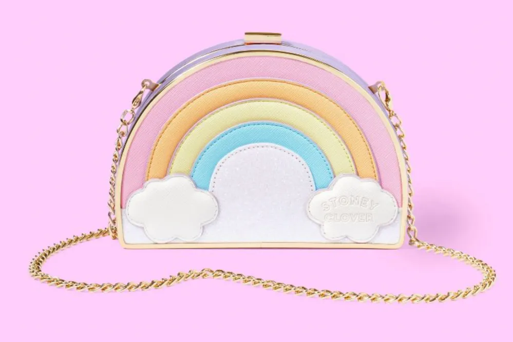 rainbow crossbody bag