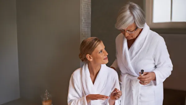 mother-daughter robes