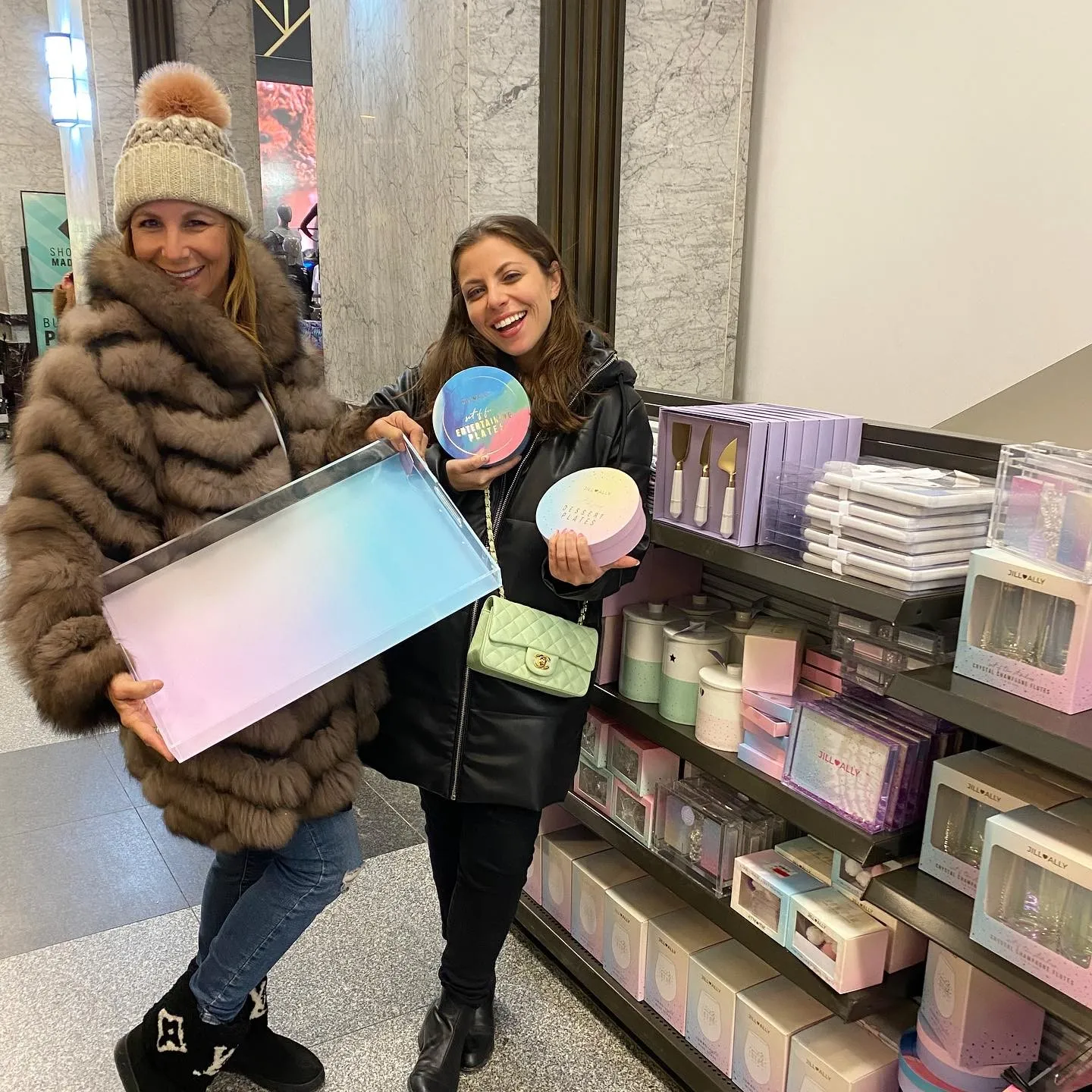 Jill and Ally, ombre serving tray