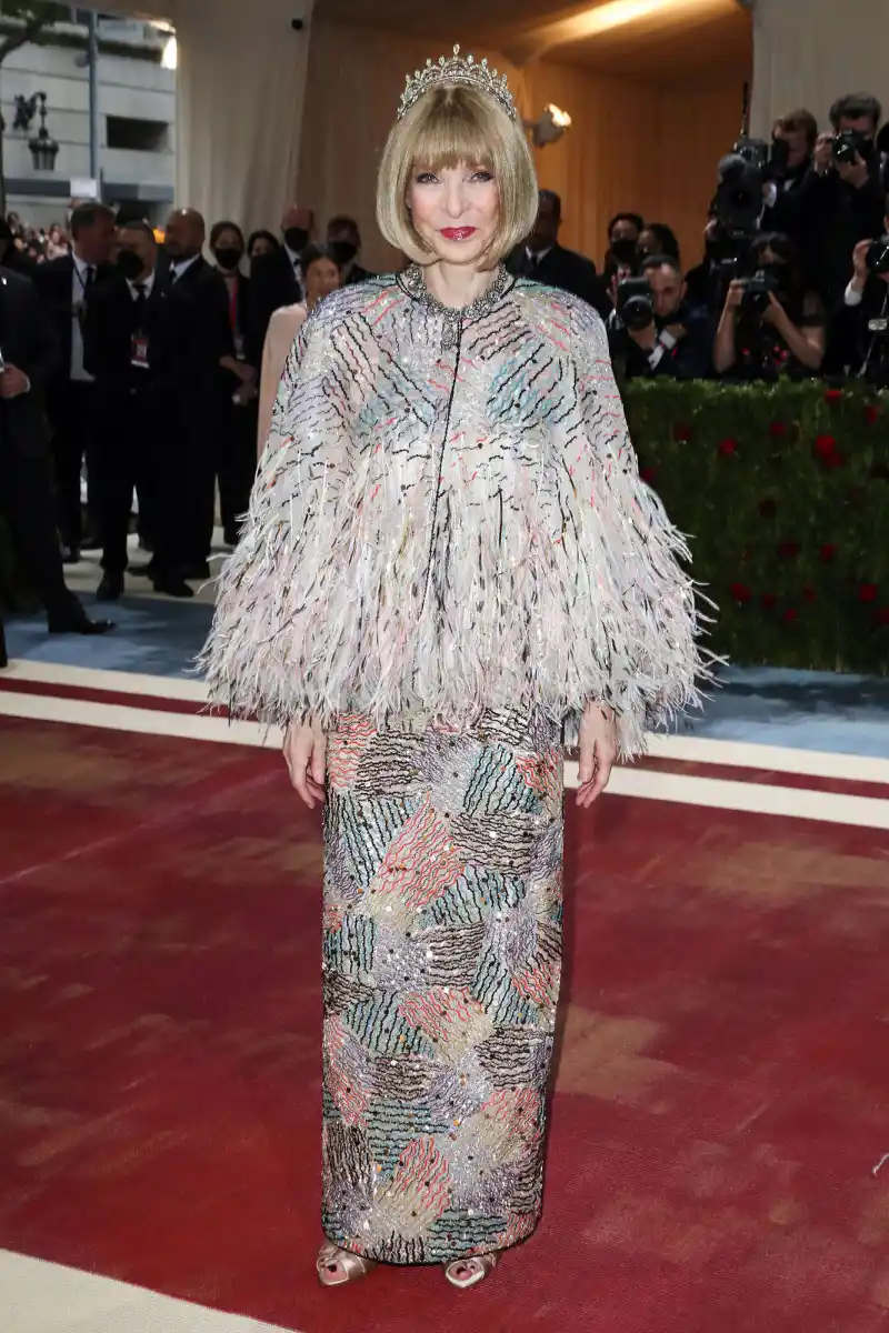 Anna Wintour Met Gala 2022 Red Carpet Fashion