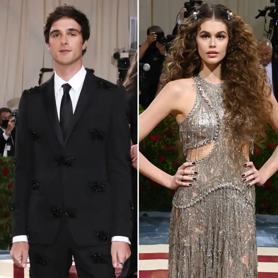 Awkward Celebrities Who Probably Ran Into Their Ex 2022 Met Gala Jacob Elordi Kaia Gerber