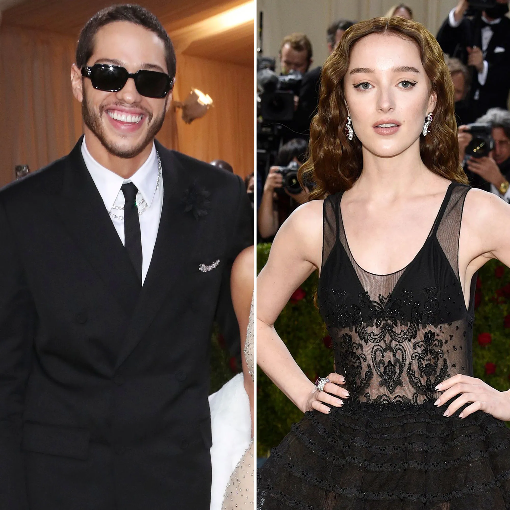 Awkward Celebrities Who Probably Ran Into Their Ex 2022 Met Gala Pete Davidson Phoebe Dynevor