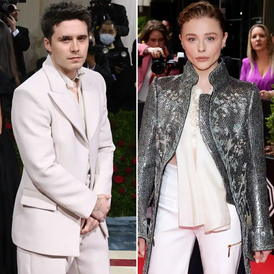Awkward Celebrities Who Probably Ran Into Their Ex 2022 Met Gala Brooklyn Beckham and Chloe Grace Moretz