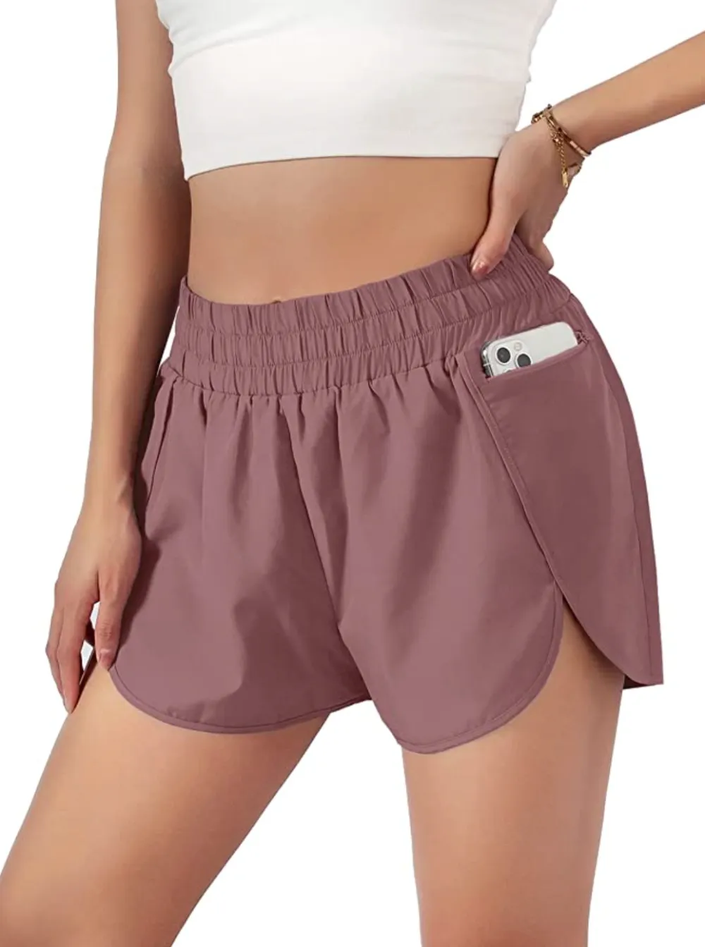 Blooming Jelly Women's Quick-Dry Running Shorts