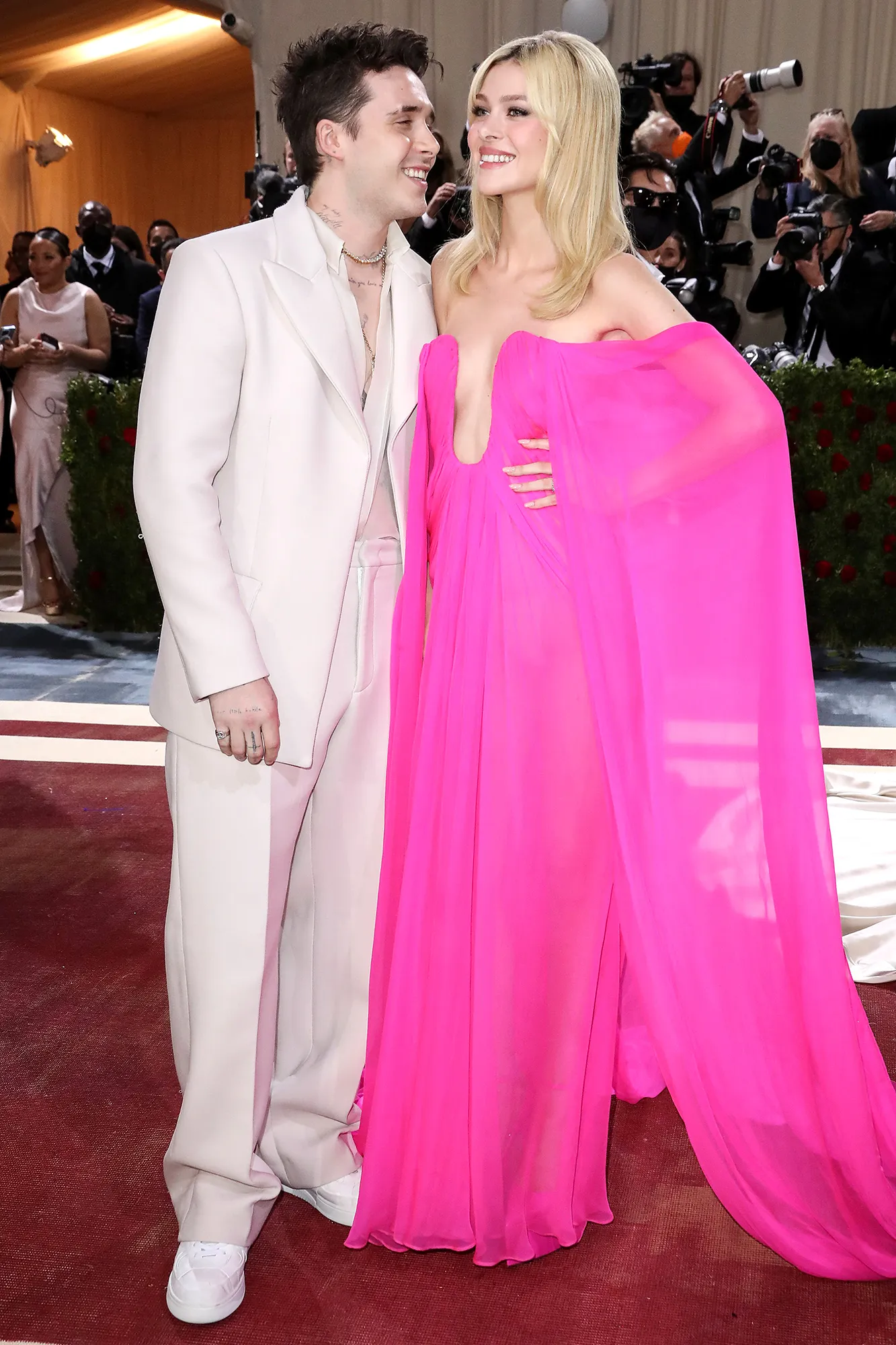 Brooklyn Beckham Tattoos Wedding Vows to Nicole Peltz on His Arm