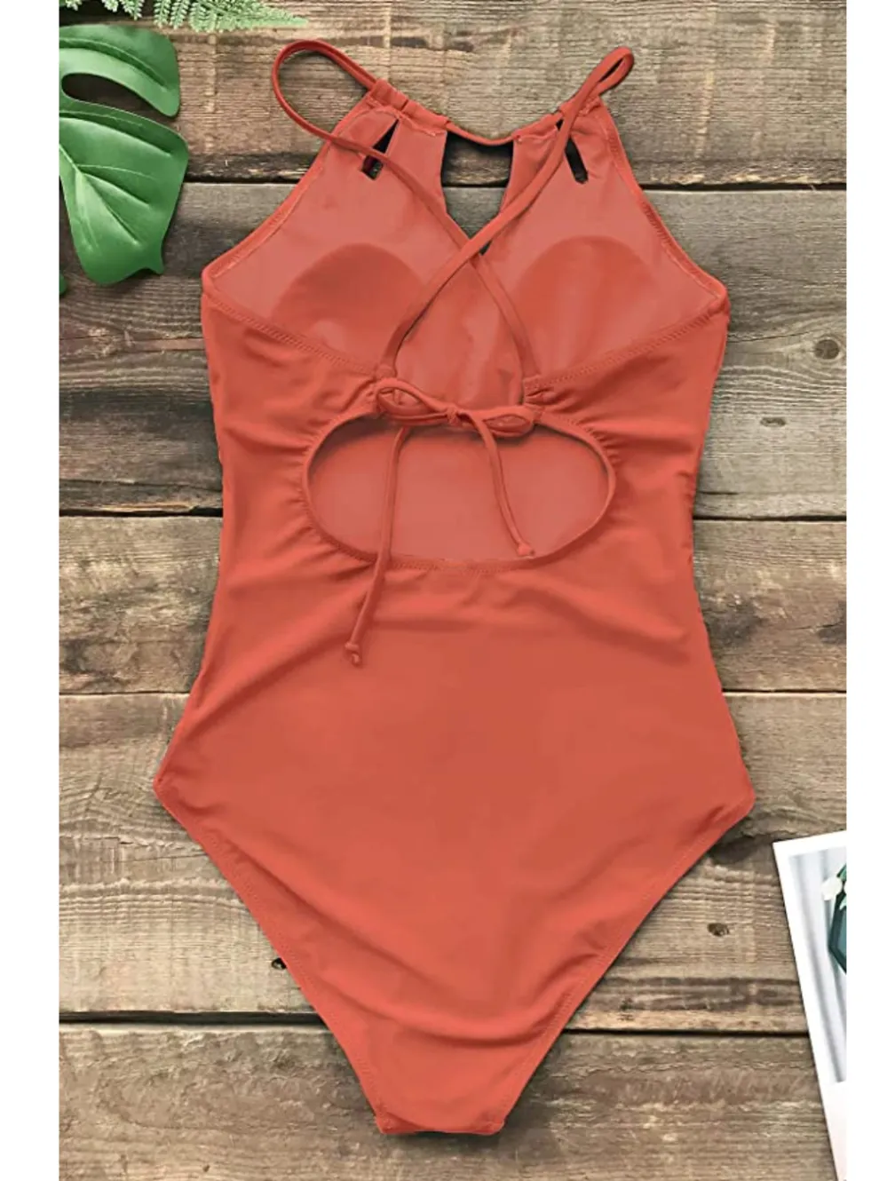 CUPSHE Women's One Piece Tummy Control Swimsuit