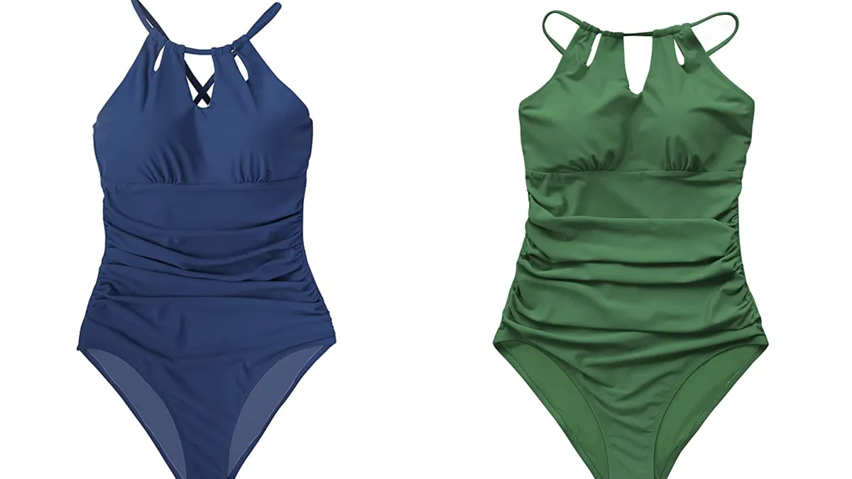 CUPSHE Women's One Piece Tummy Control Swimsuit