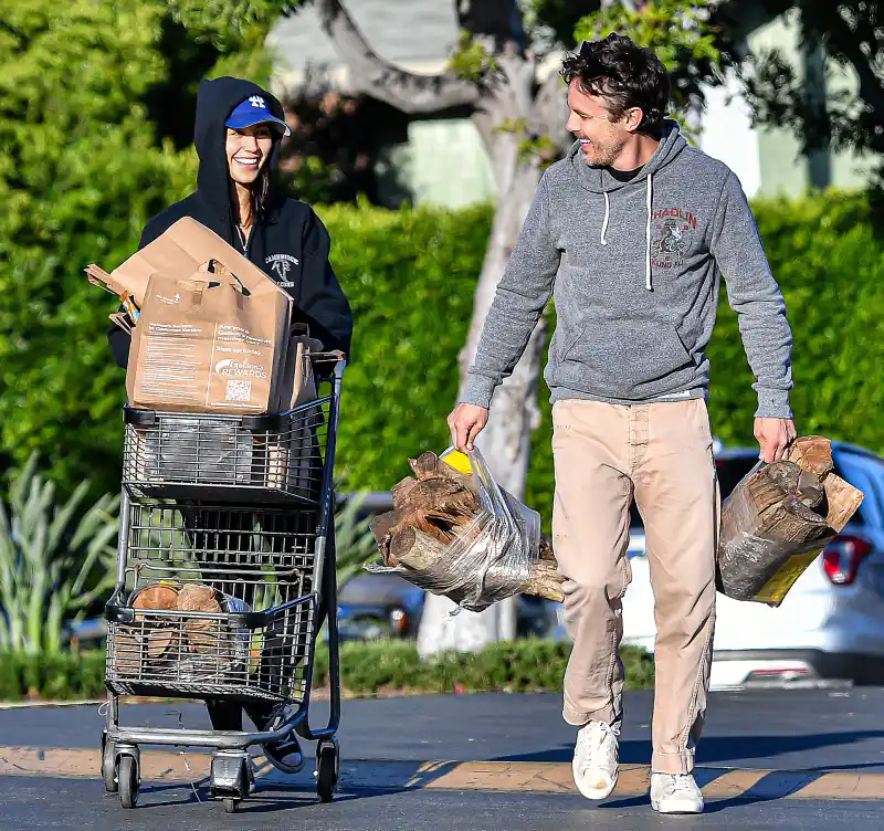 Casey Affleck and Caylee Cowan They Stock Up On Essentials Just Like Us