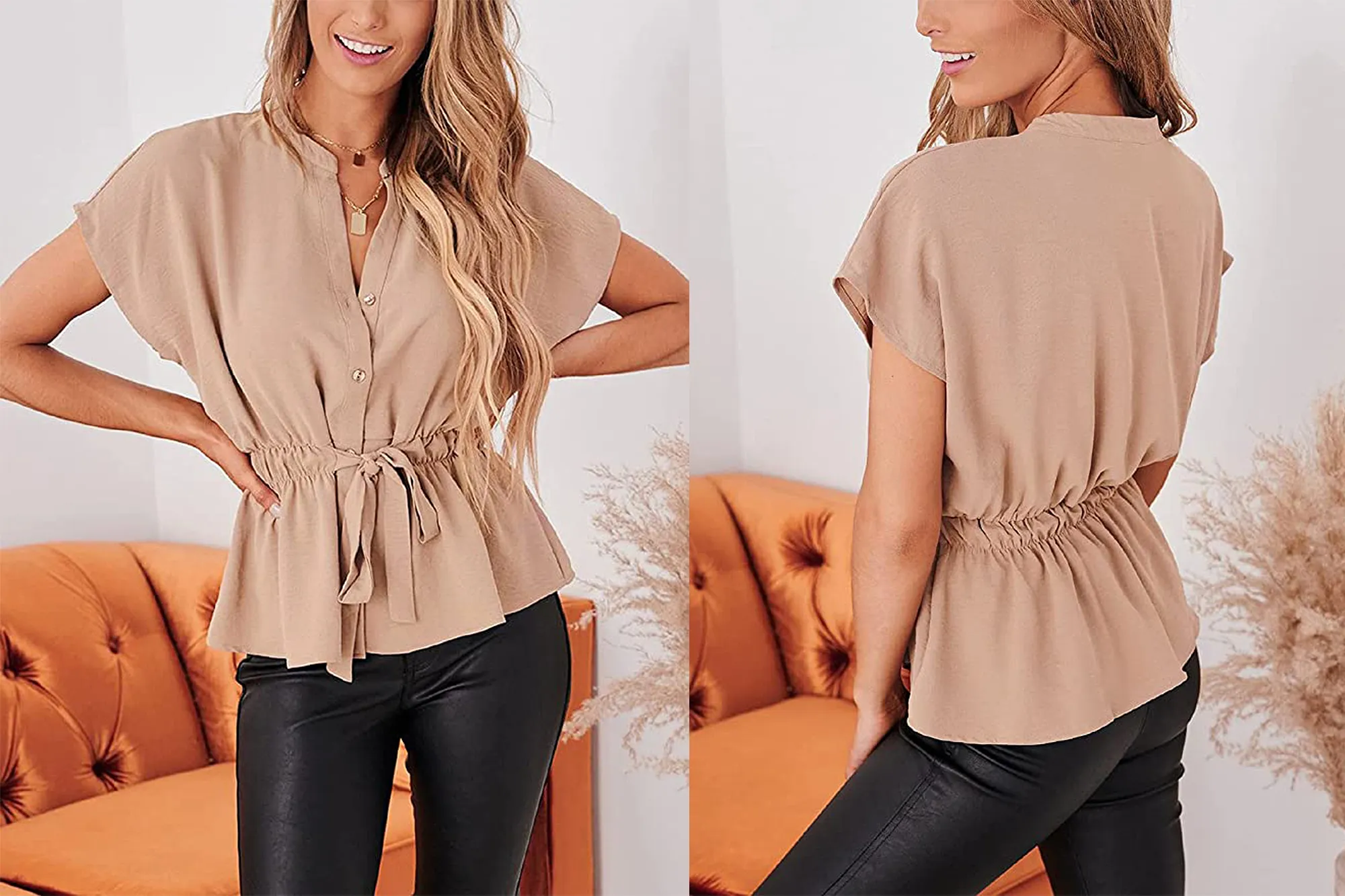 CiCiBird Women's Button Down Blouse