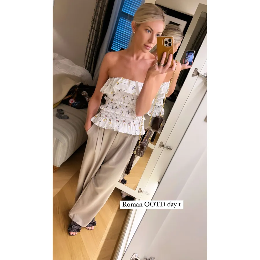 Ciao Vanderpump Rules Stassi Beau Arrive Rome With Wedding Crew