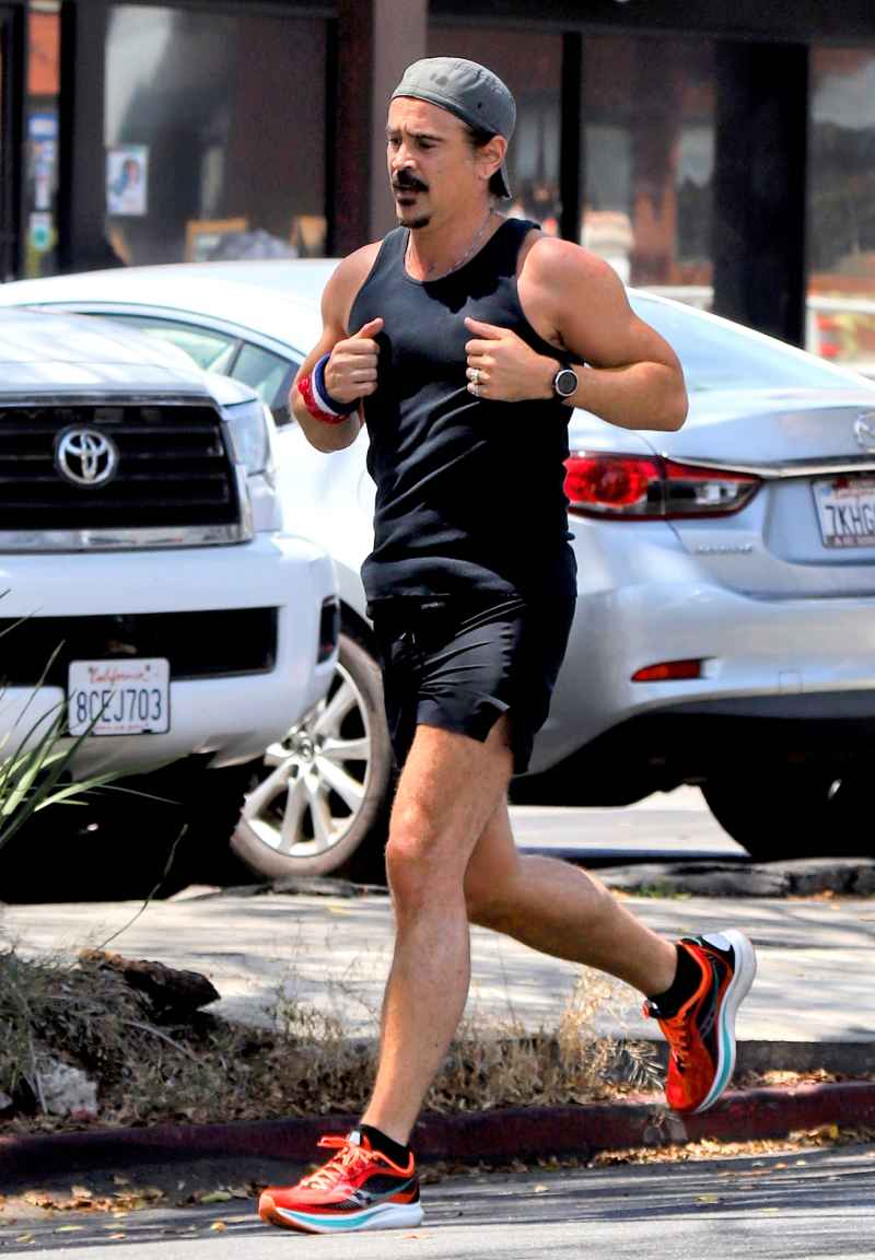 Colin Farrell They Go For Jogs Just Like Us