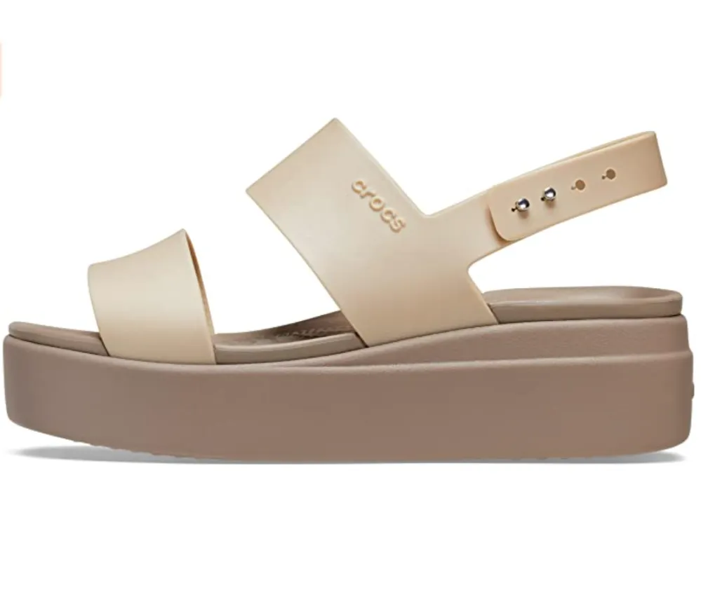 Crocs Women's Brooklyn Low Wedges Sandal