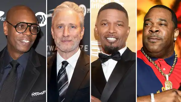 Dave Chappelle Joking When Claiming Jamie Foxx Jon Stewart and Busta Rhymes Broke Attacker Arm