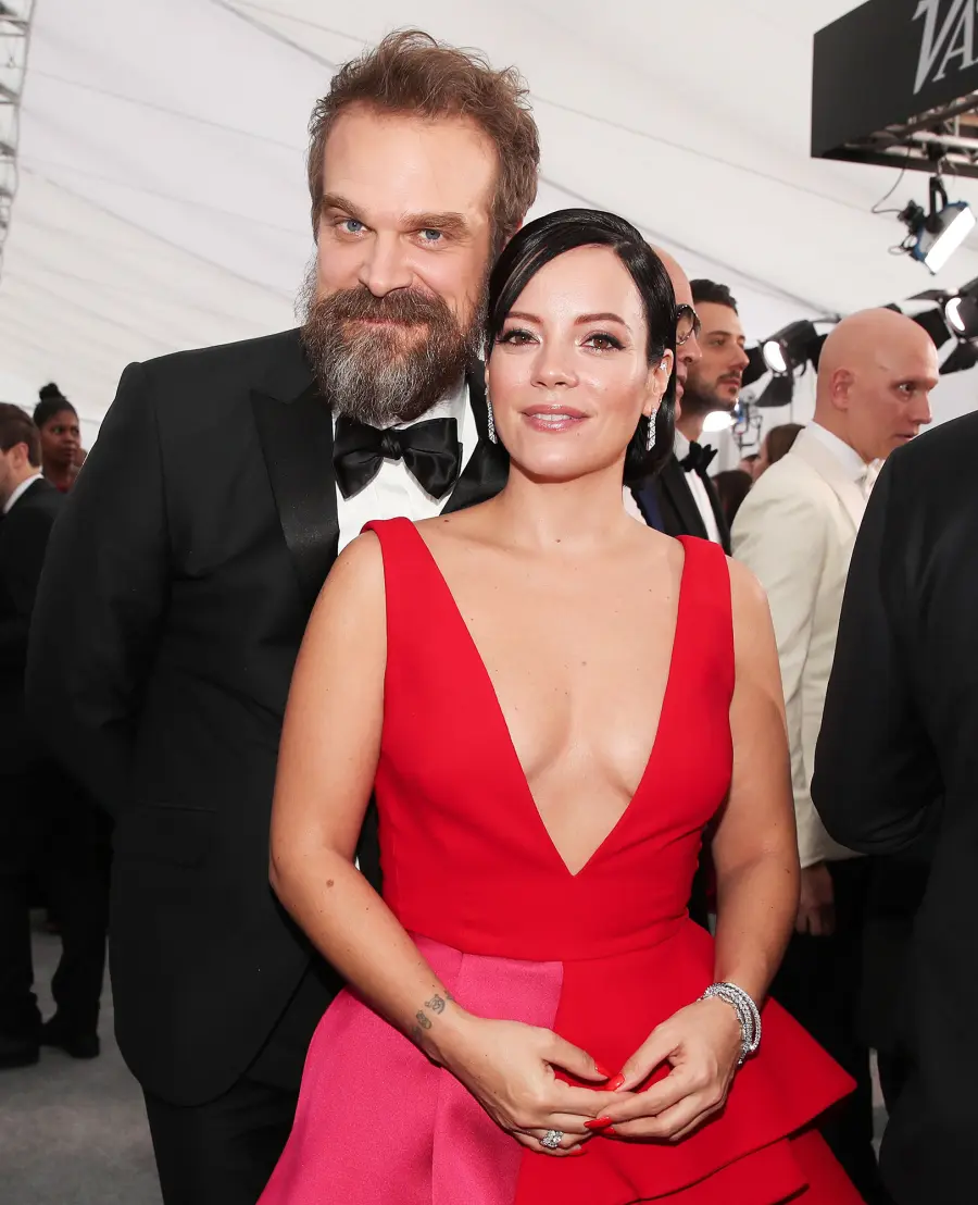 David Harbour Lily Allen Relationship Timeline