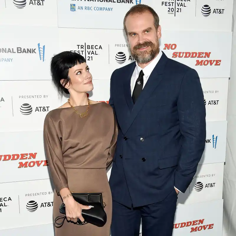 David Harbour Lily Allen Relationship Timeline