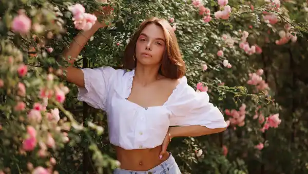 Dressy-Spring-Top-Stock-Photo