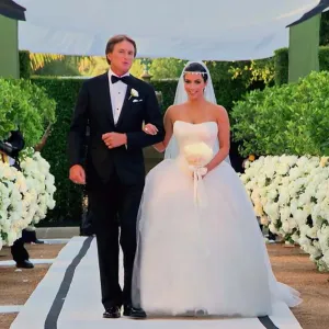 Every Kardashian Wedding Dress Ever What Kim Khloe Kourtney Kardashian Wore Say I Do