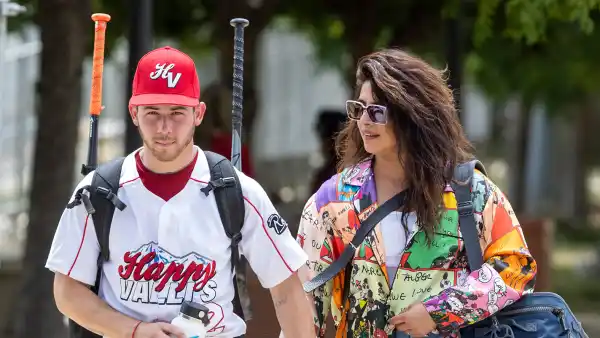 Feature Nick Jonas and Priyanka Chopra Spotted for the 1st Time Since Revealing Baby Malti Was In NICU for Months