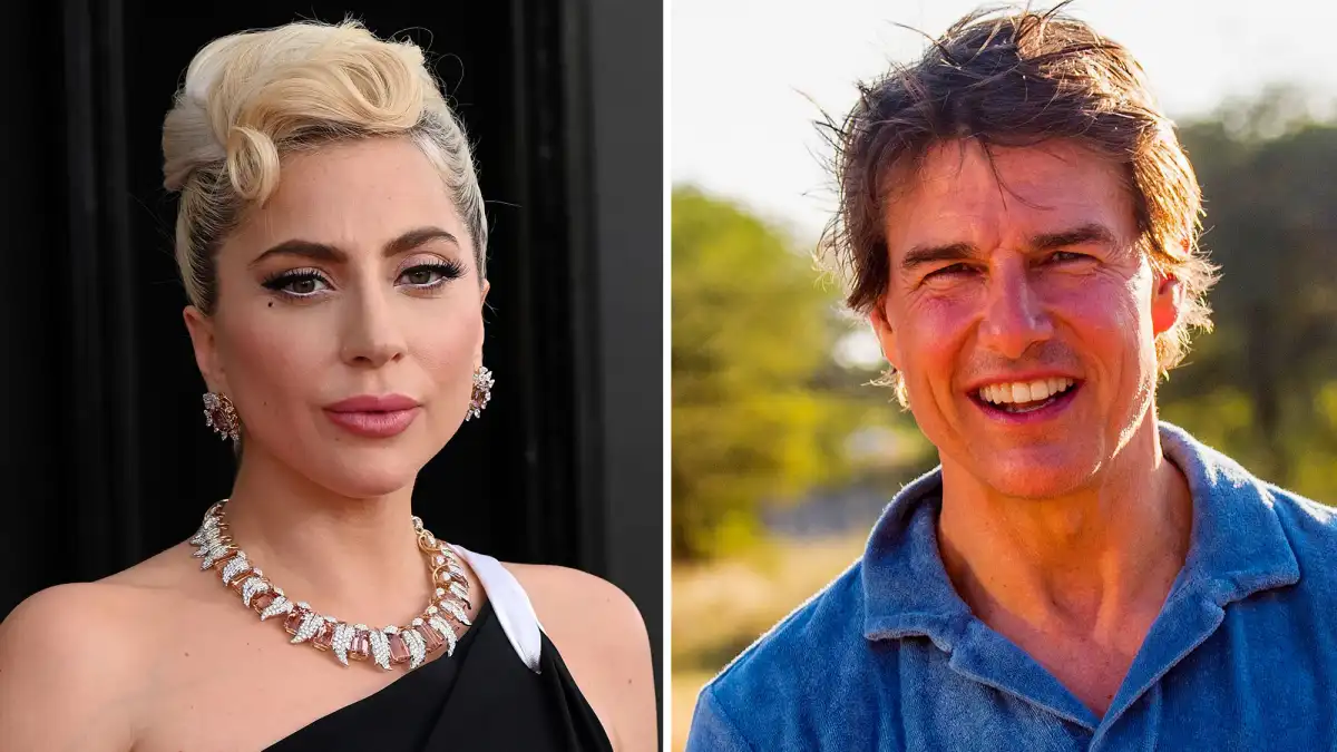 Gaga for Tom? See the Celebs' Unexpected Kissing Pics