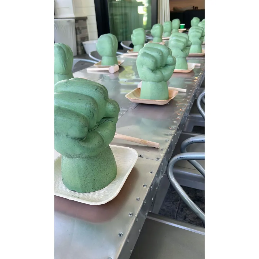 Inside Kim Kardashian Son Psalm Hulk Themed 3rd Birthday Party