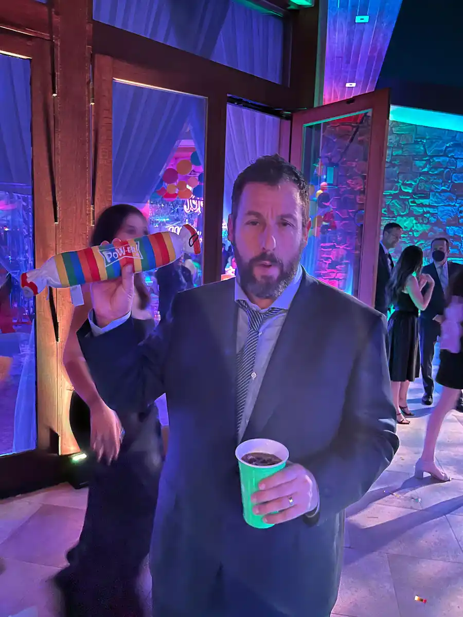 Jennifer Aniston Taylor Lautner and More Stars Celebrate Adam Sandler’s Daughter Sunnys Bat Mitzvah