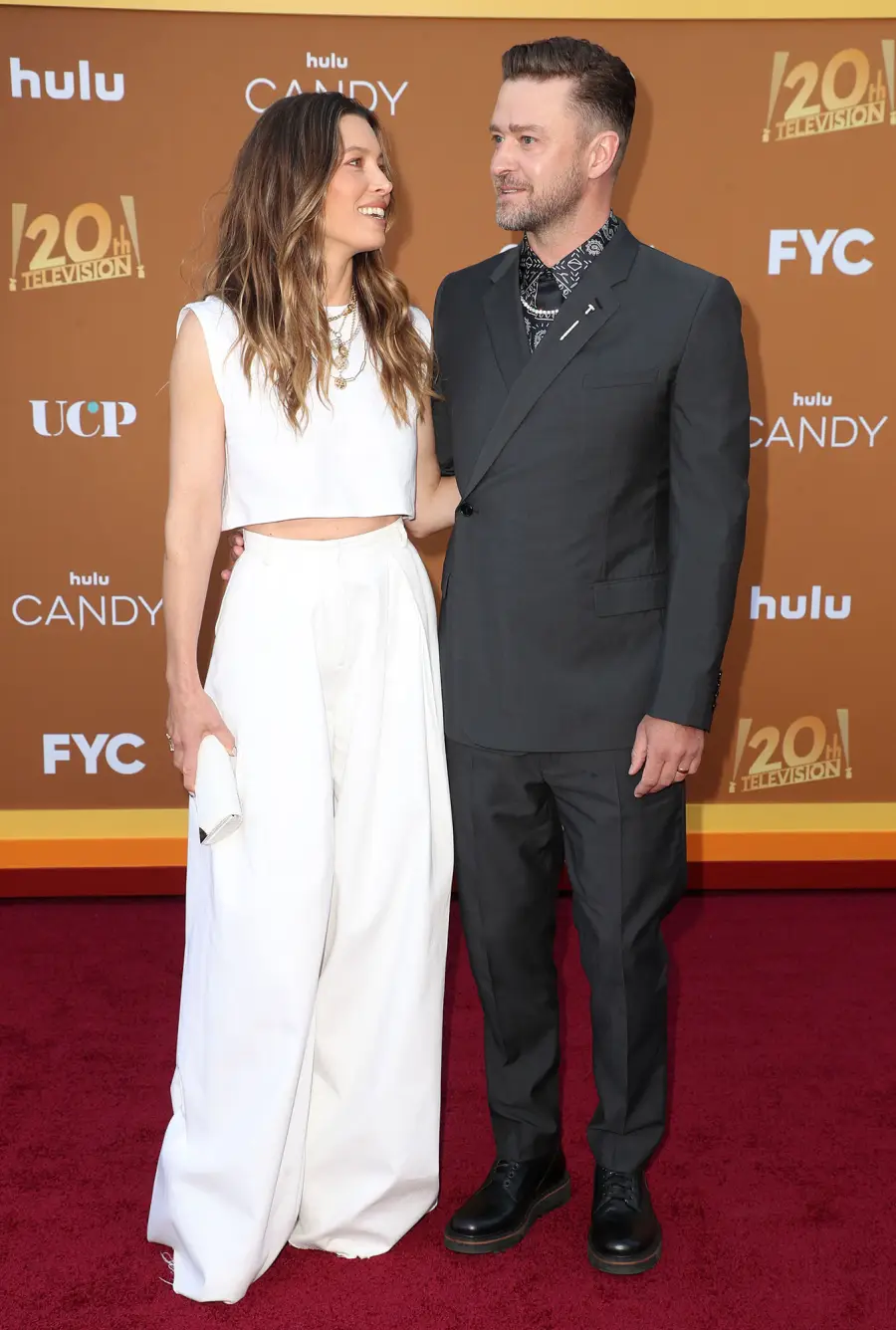 Jessica Biel and Justin Timberlake Have Red Carpet Date Night at Candy Premiere 2