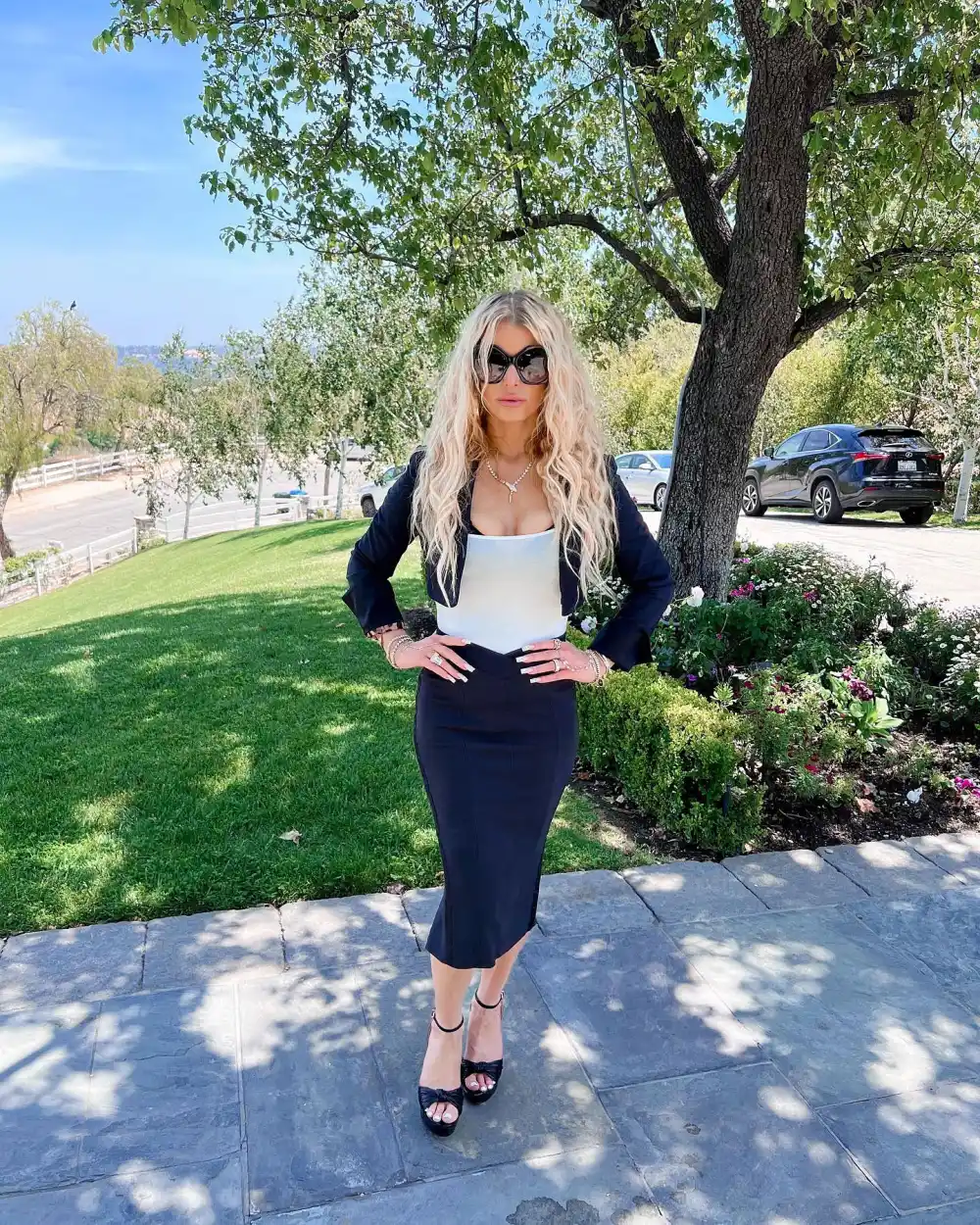 Jessica Simpson Rocks Skirt She Wore 22 Years Ago on Newlyweds 2