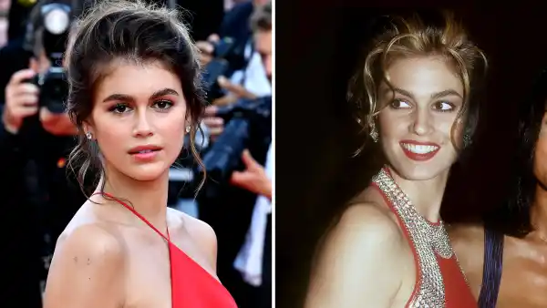 Kaia Gerber Channels Mom Cindy Crawford at Cannes