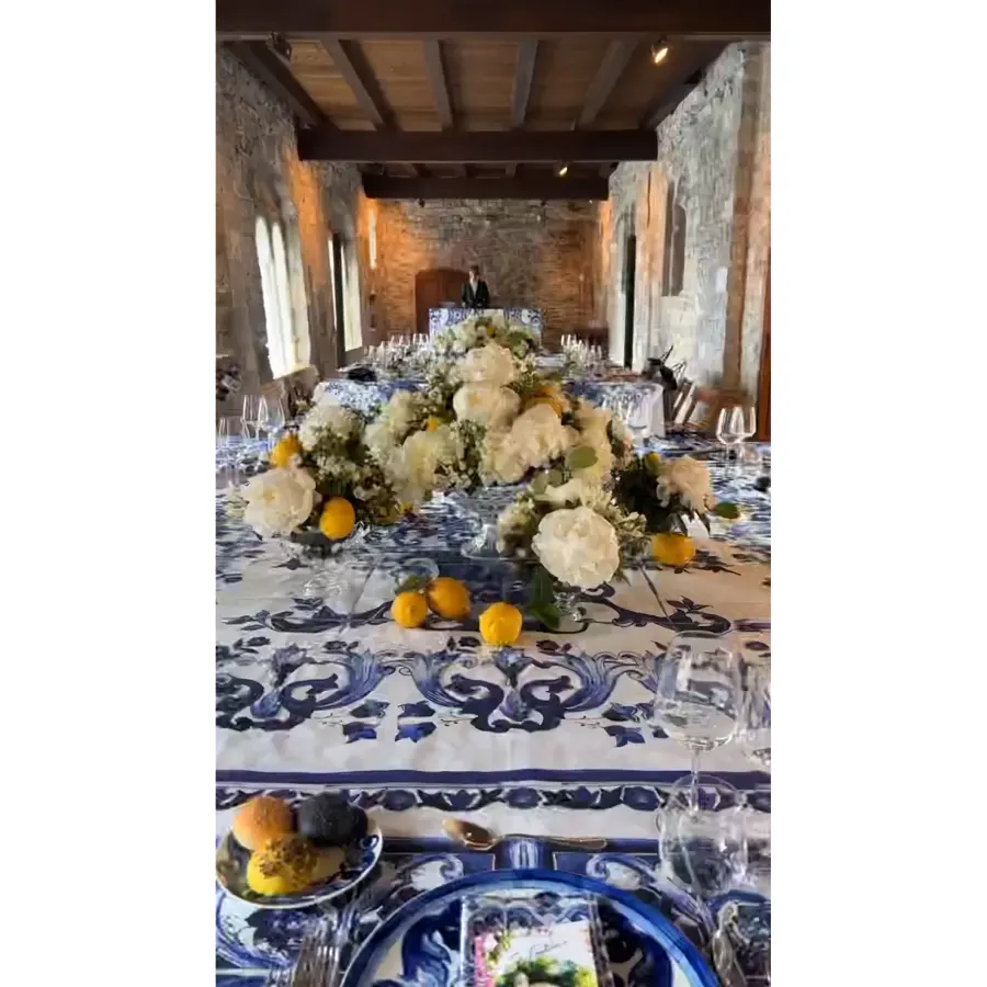 Kardashian-Jenner Pre-Wedding Lunch in Italy ahead of Kourtney Travis Barker Wedding