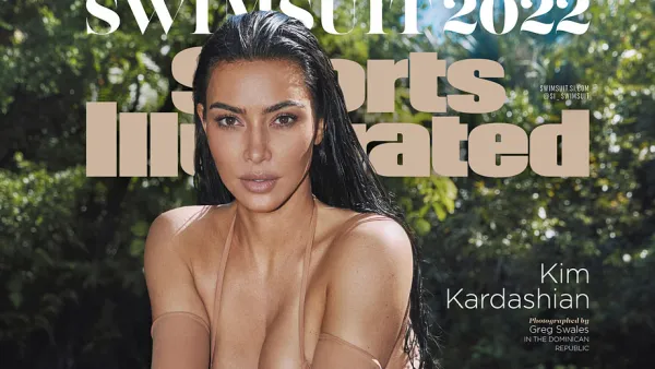 Kim Kardashian Makes Sports Illustrated Swimsuit Cover Debut Skims