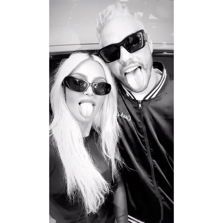 Kim Kardashian, Pete Davidson Kiss and Get Cozy: Photos